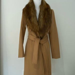 Ivanka Trump Coat with attachable Faux Fur